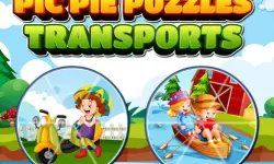 Pic Pie Puzzles Transports