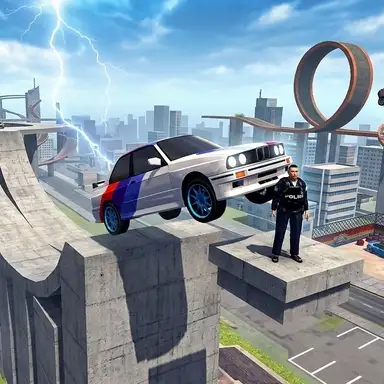 Cop Ramp Sandbox