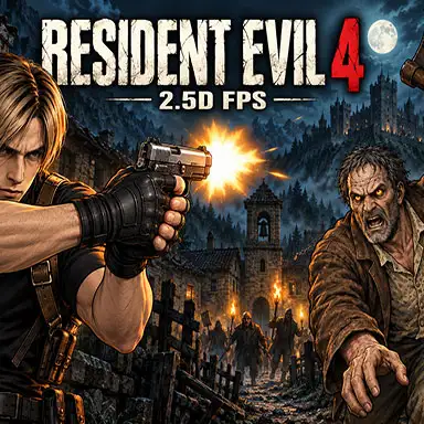 Resident Evil 4: 2.5D FPS